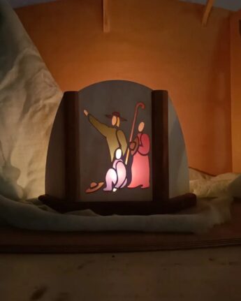 advent kandelaar herders ginger fairy