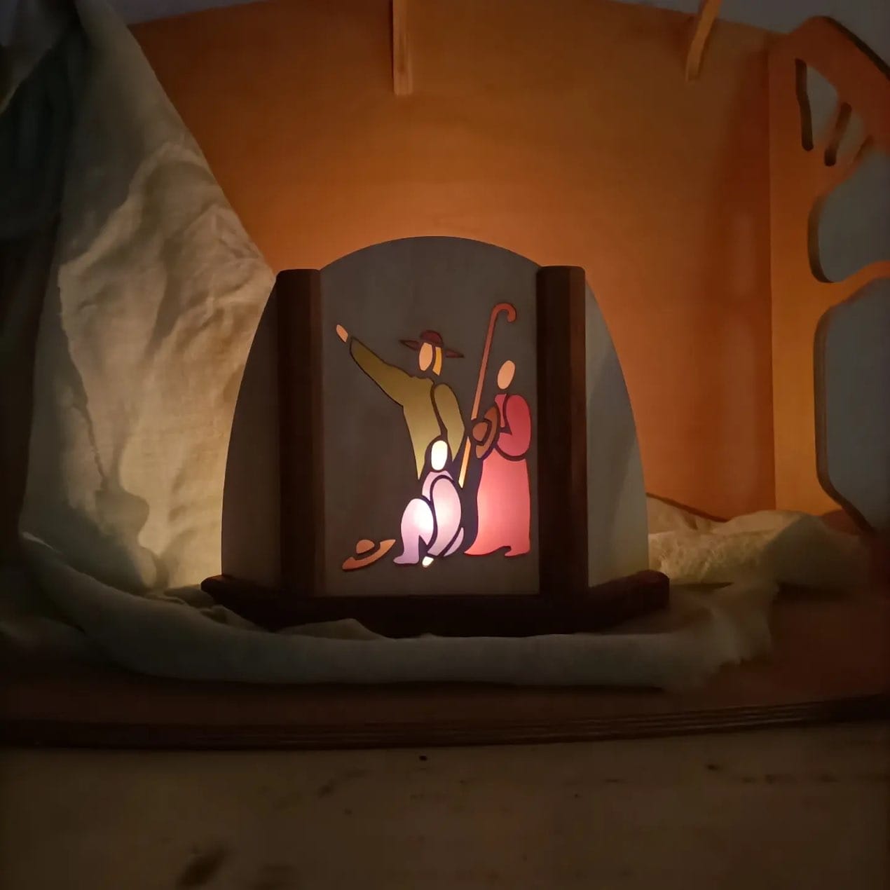advent kandelaar herders ginger fairy