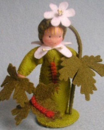atelier pippilotta bloemenkind bosanemoon ginger fairy