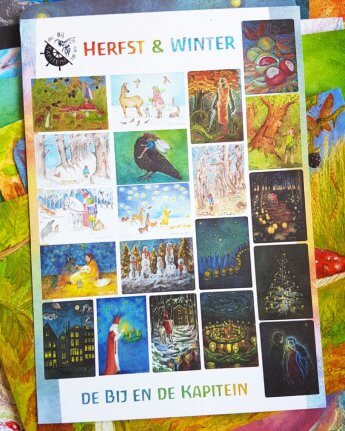 de bij en de kapitein herfst winter ginger fairy