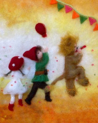 het wol feetje toverplaat carnaval leeuw ginger fairy