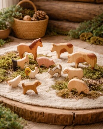 houten dieren ginger fairy