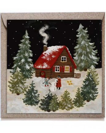 kaart winter wonderland ginger fairy