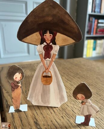 knutselvel mama zwam ginger fairy