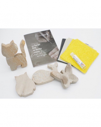 kunstwerk amulettenset dieren ginger fairy