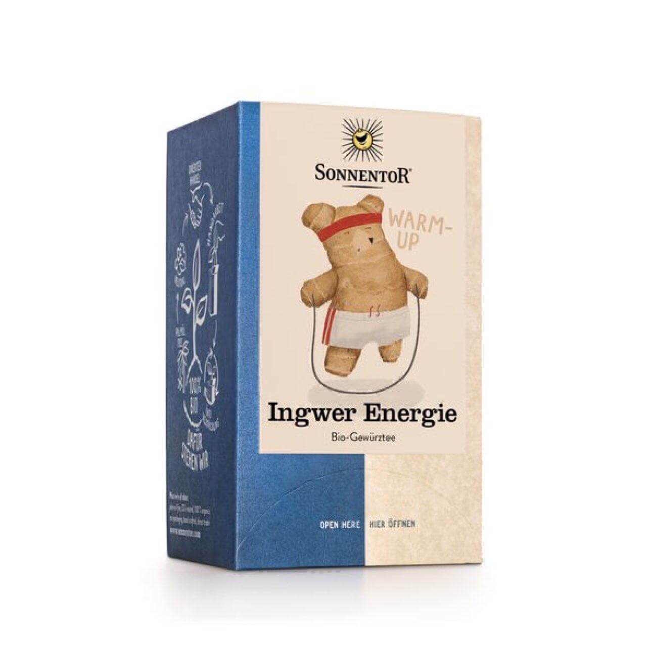sonnentor thee gember energie ginger fairy